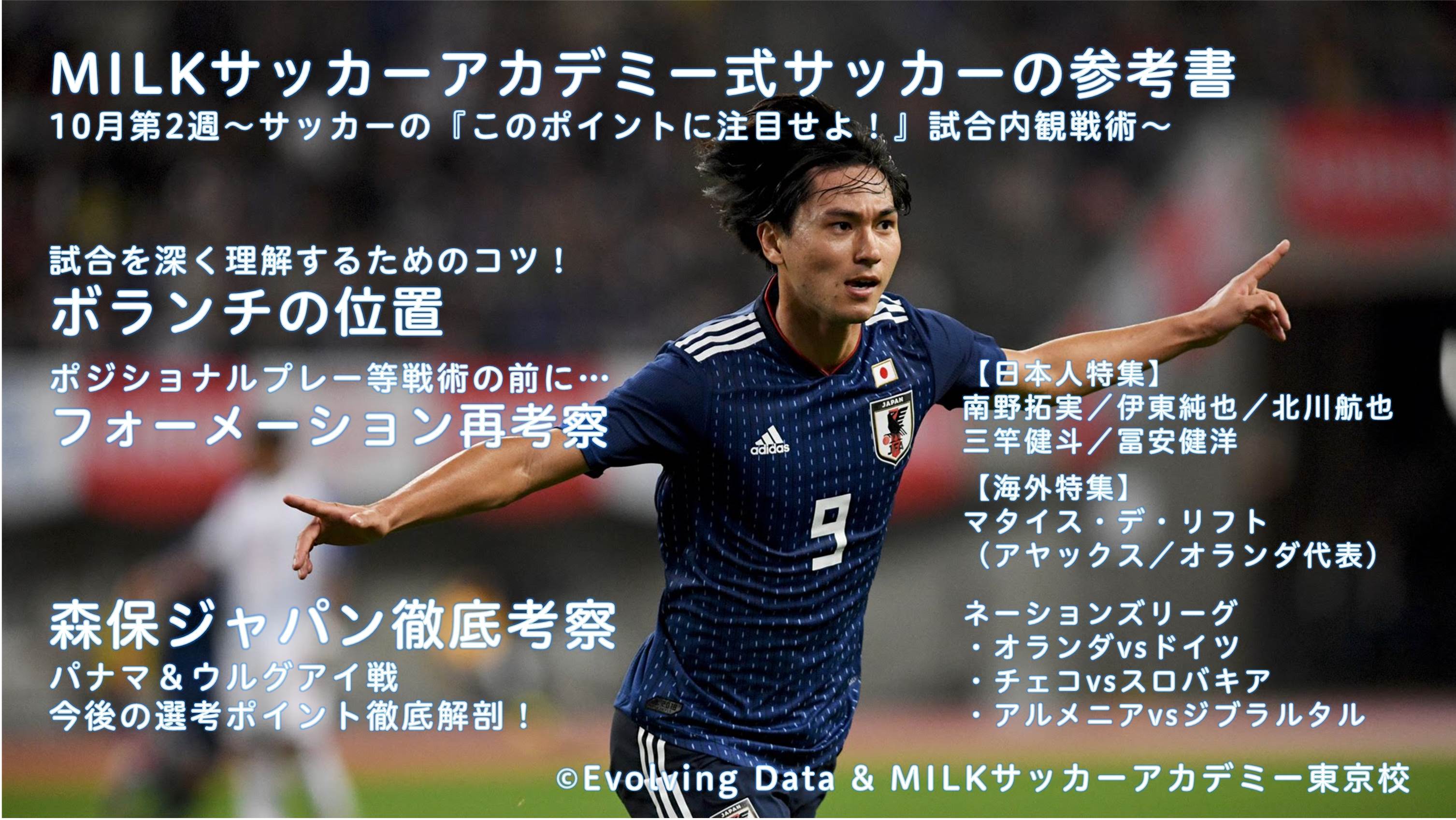 サッカー番組開始 その名も Milkサッカーアカデミー東京校 是非チェック Evolving Data Labo Evolving Data Labo